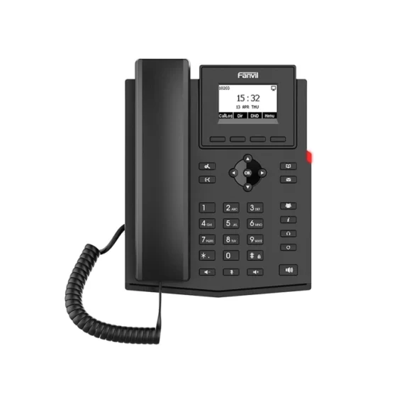 Fanvil 2SIP Entry Level WiFi 4 VoIP Phone with PSU | X301W - Image 3