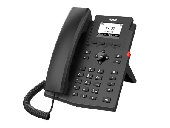 Fanvil 2SIP Entry Level WiFi 4 VoIP Phone with PSU | X301W